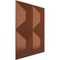 Ekena Millwork 11 7/8in. W x 11 7/8in. H Swindon EnduraWall Decorative 3D Wall Panel Covers 0.98 Sq. Ft. WP12X12SWBCO - alternate 2